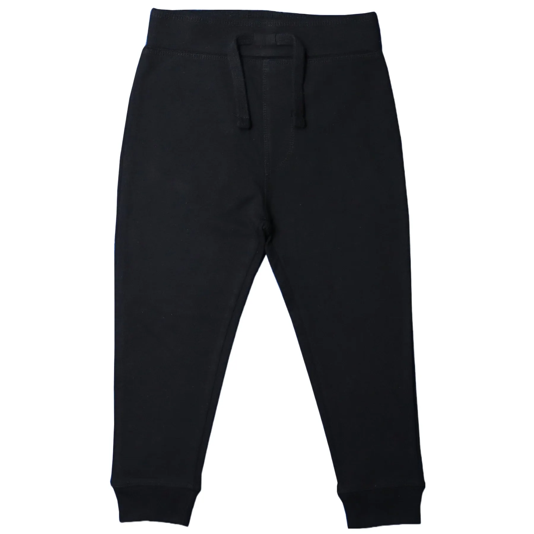 Kids Solid Jogger Pants - Black Babykids_Baby-Steps-And-Mish-Kids
