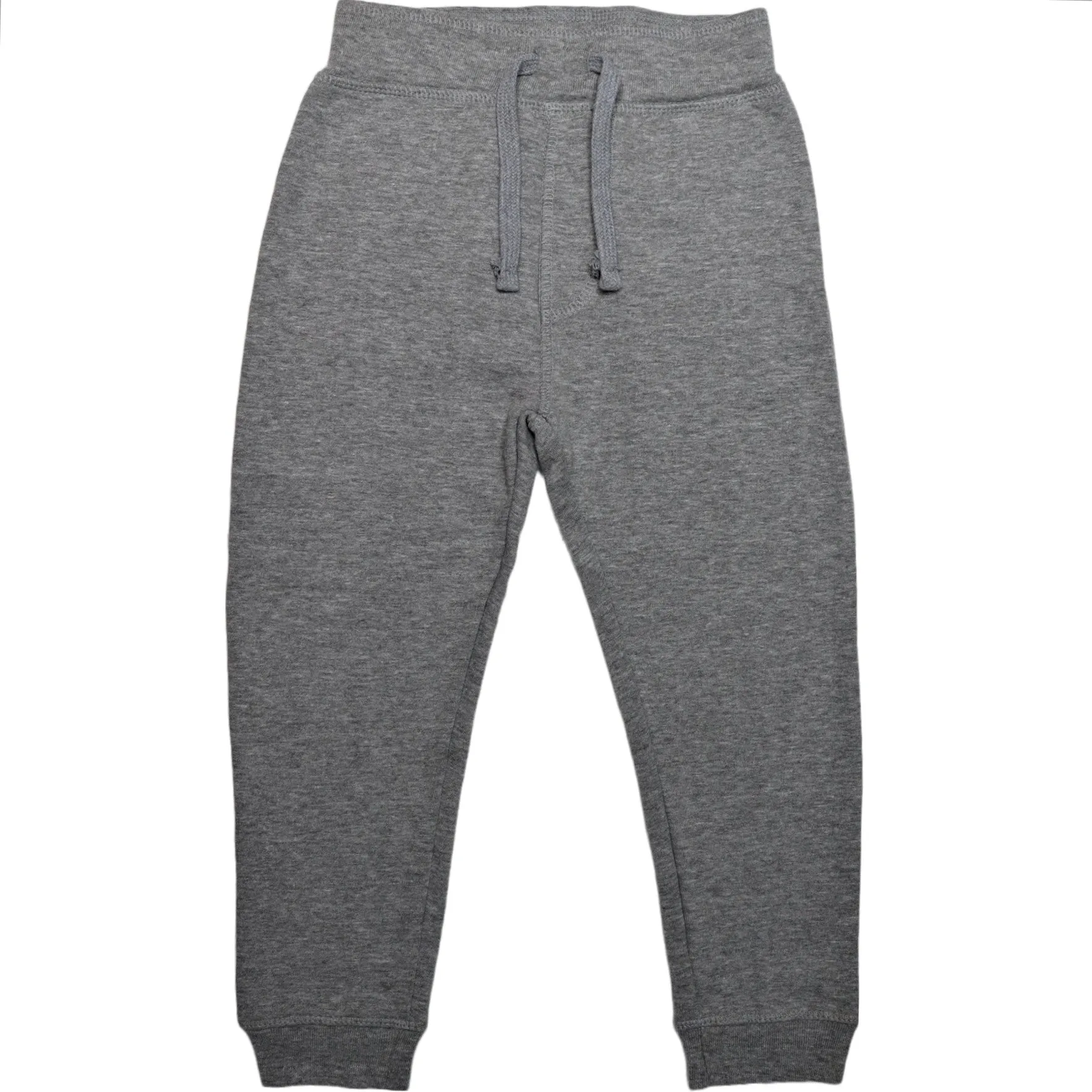 Kids Solid Jogger Pants - Heather Babykids_Baby-Steps-And-Mish-Kids