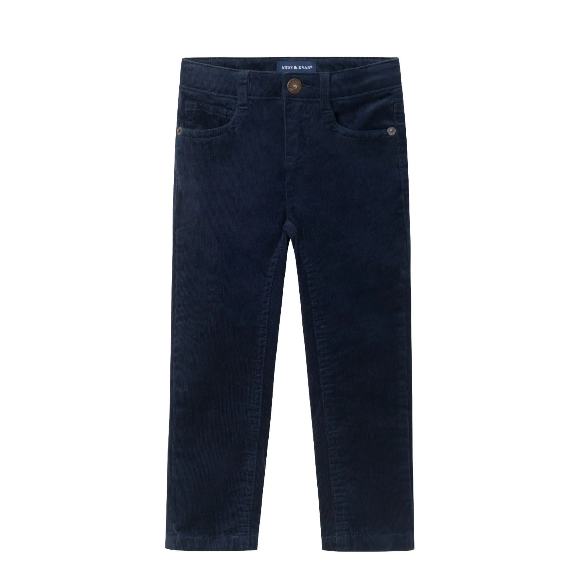 Kids Stone Washed Cord Pants | Navy Babykids_Andy-Evan