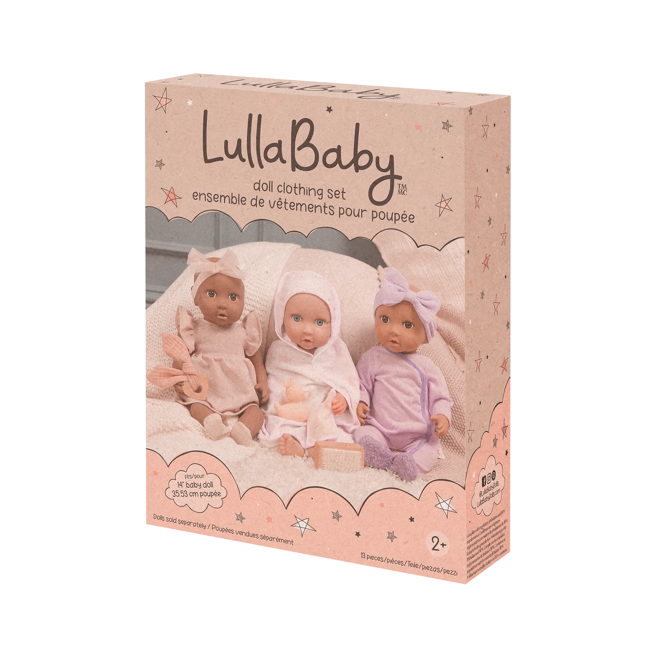 LullaBaby – Baby Doll Clothing Set