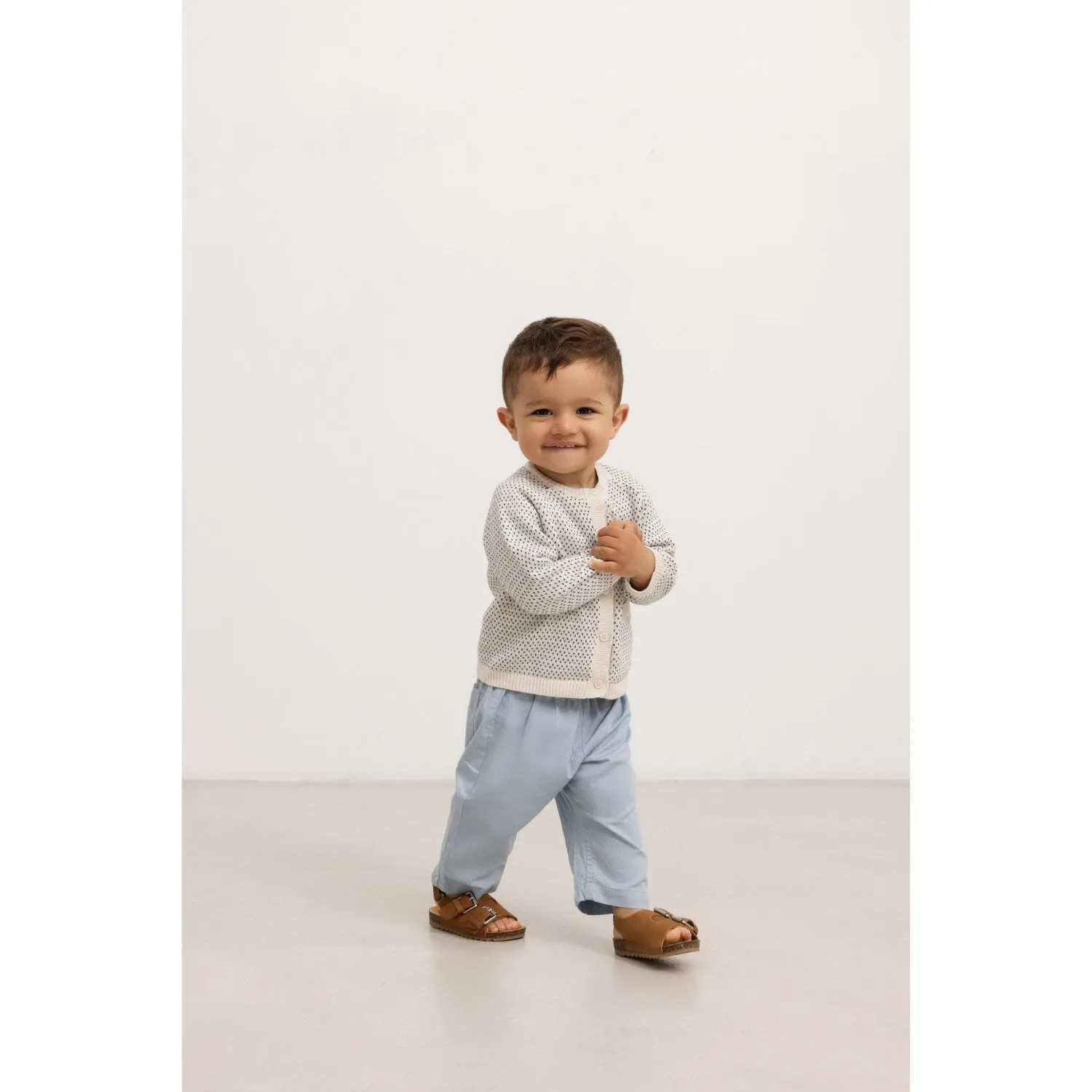 MarMar Cotton Texture Summer Sky Panto B Pants Babykids_Marmar