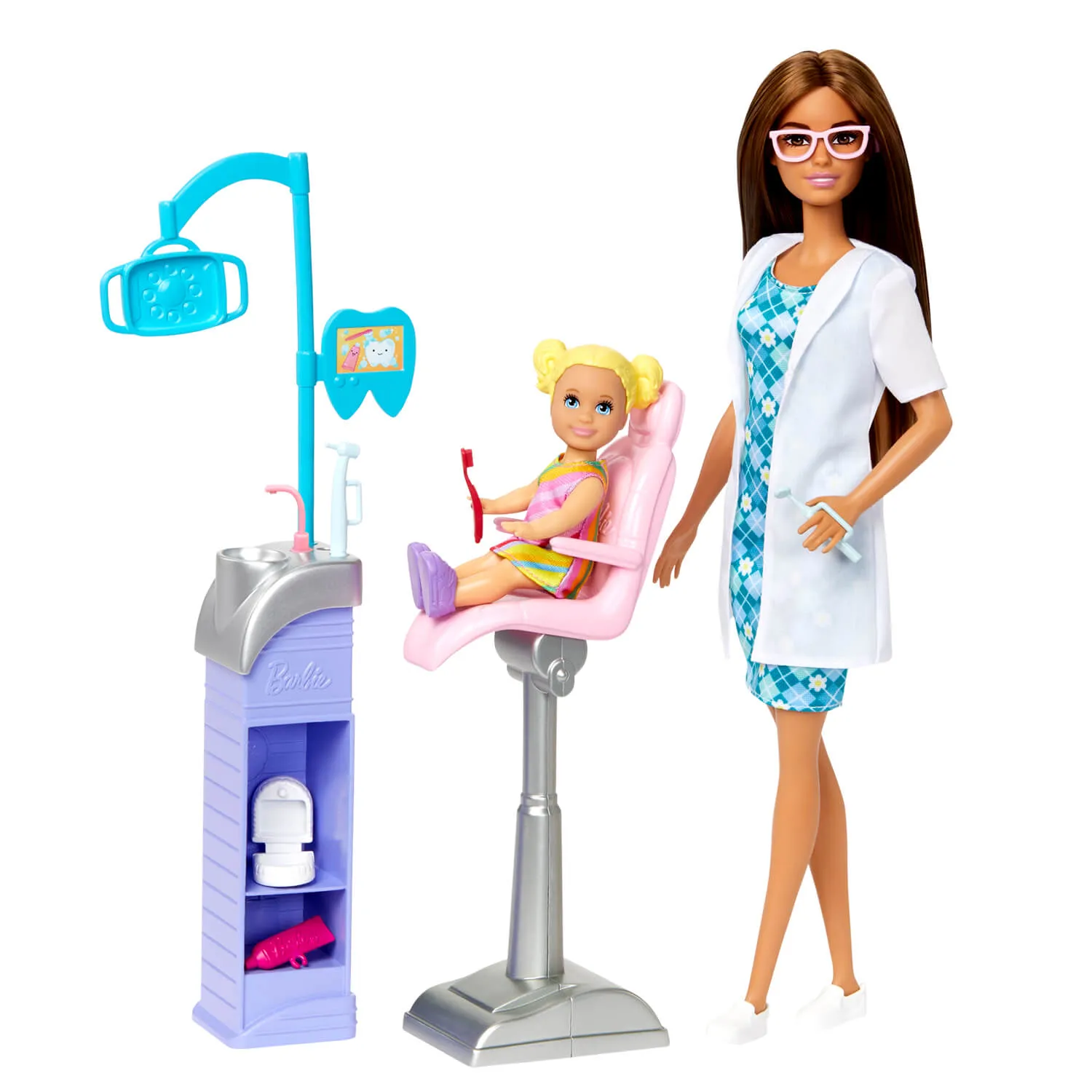 Mattel Toys Barbie Careers Dentist Doll And Playset
