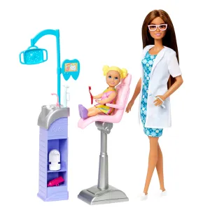 Mattel Toys Barbie Careers Dentist Doll And Playset