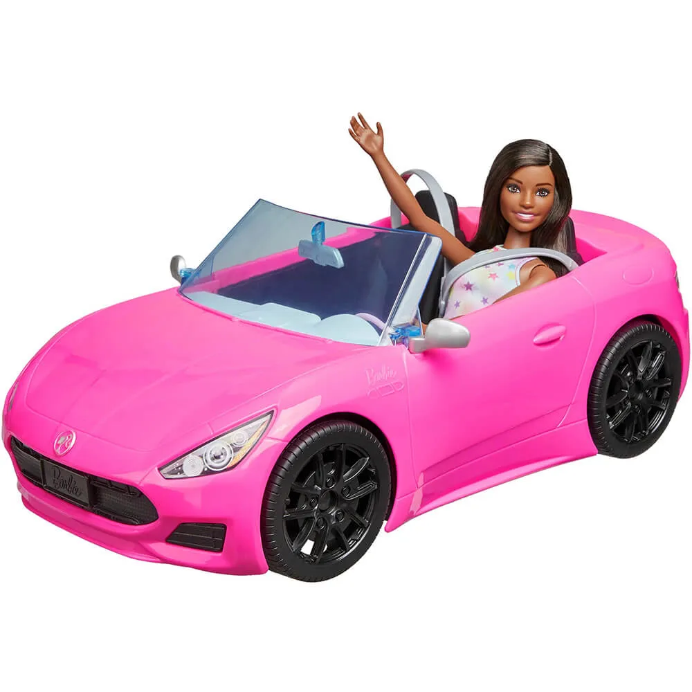 Mattel Toys Barbie Convertible with Doll (Brunette)