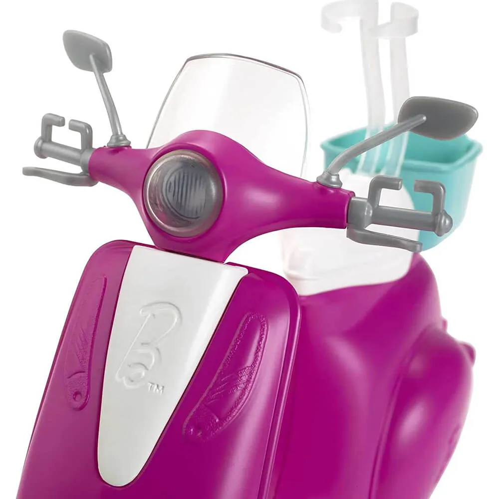 Mattel Toys Barbie Doll and Accessories Scooter Playset