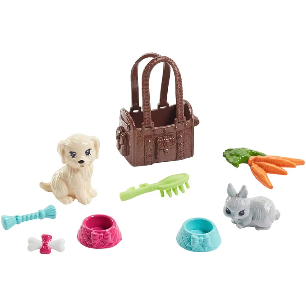 Mattel Toys Barbie Dolls and Pets Playset