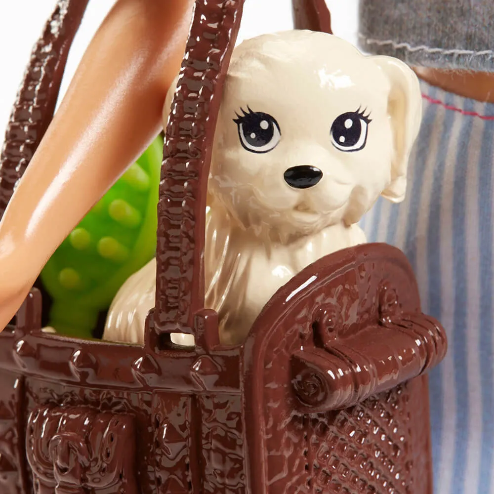 Mattel Toys Barbie Dolls and Pets Playset