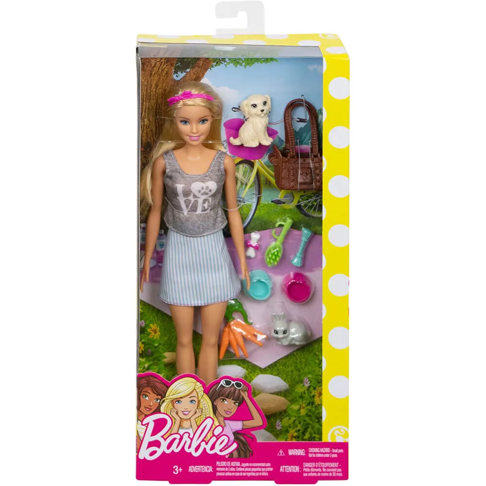 Mattel Toys Barbie Dolls and Pets Playset