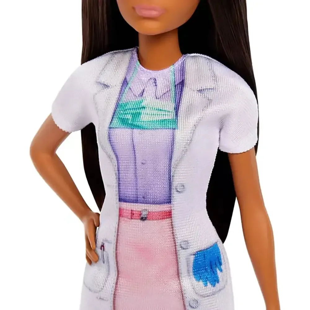 Mattel Toys Barbie You Can Be Anything Dentist With Brunette Fashion Doll
