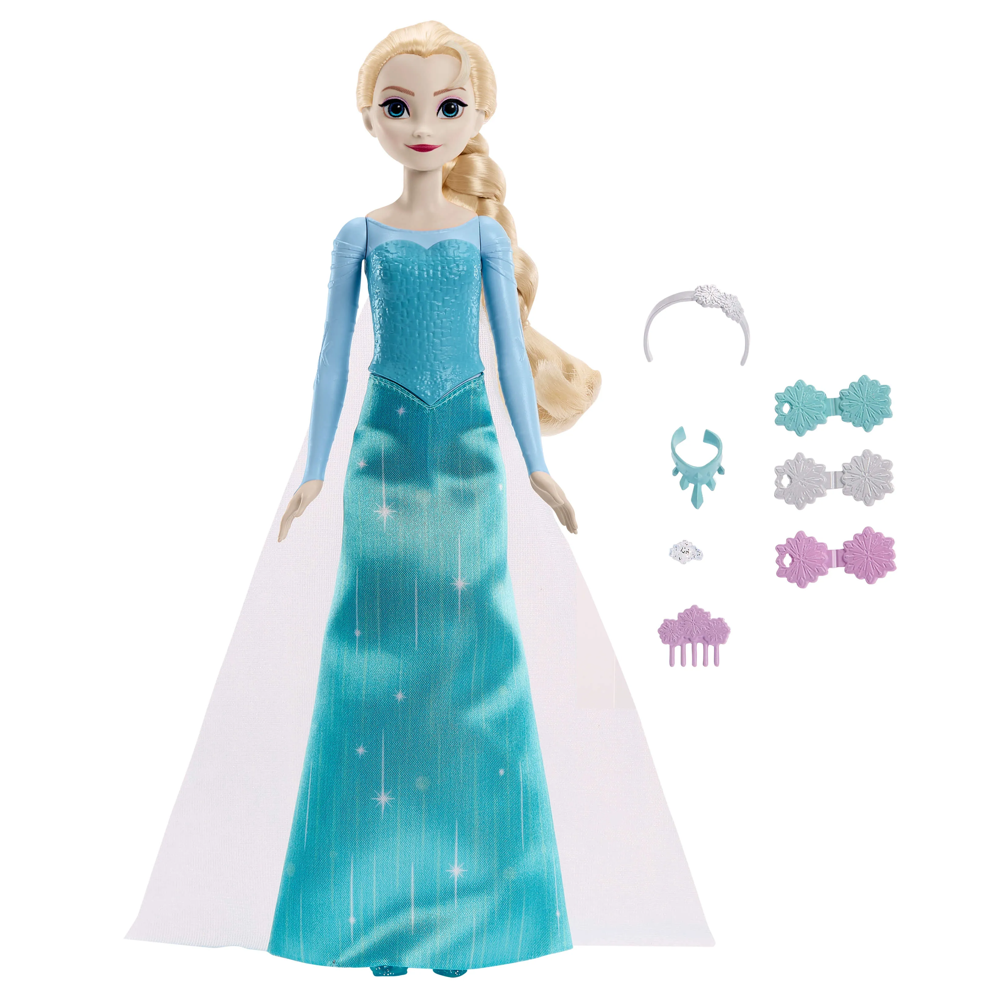 Mattel Toys Disney Frozen Getting Ready Elsa Doll with Accessories