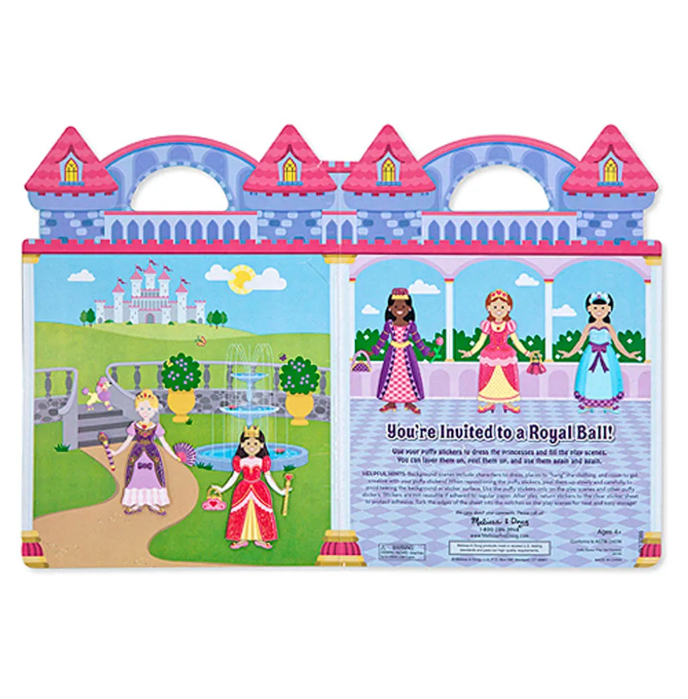 Melissa & Doug - Puffy Stickers Play Set - Princess