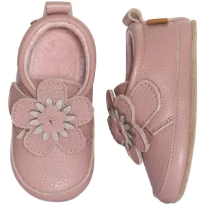 MELTON Ash Rose Daisy leather slippers Babykids_Melton