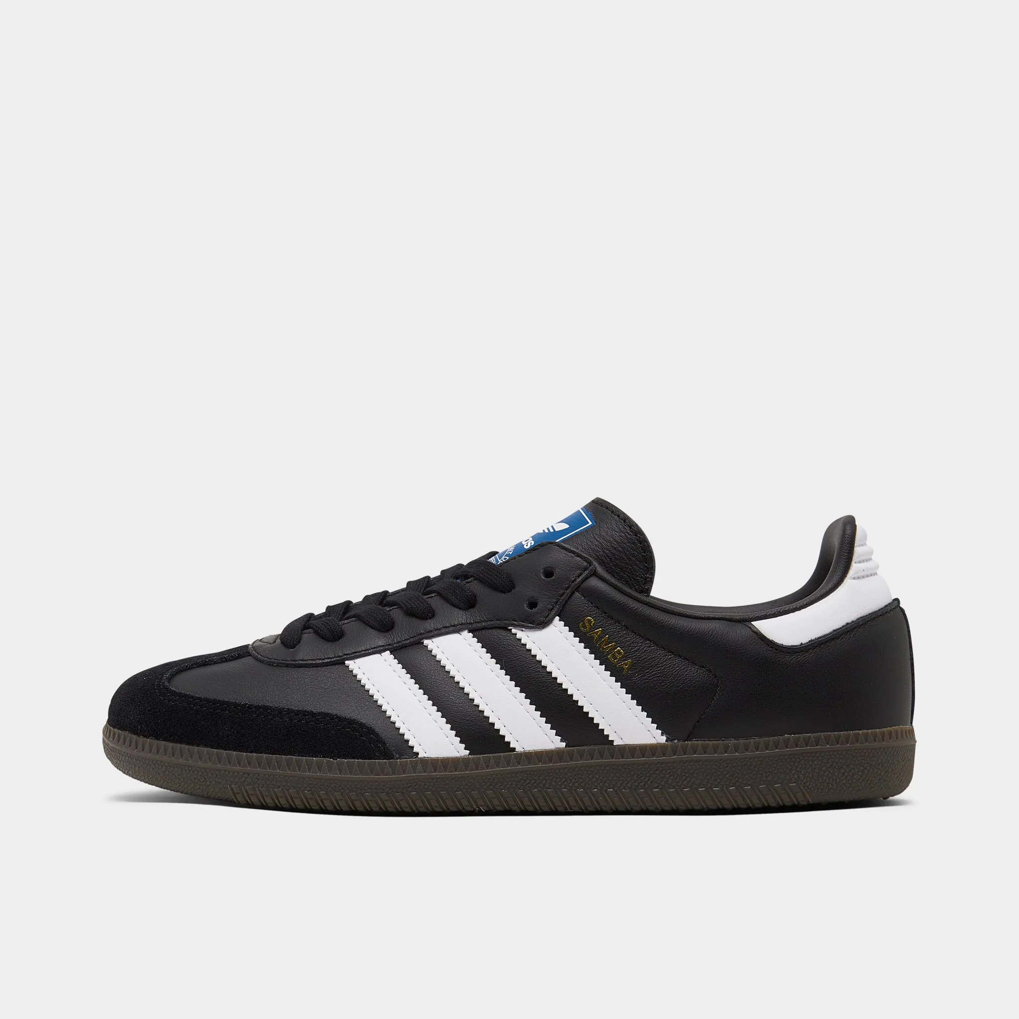 Mens Adidas adidas Originals Samba OG Core Black / Cloud White - Gum