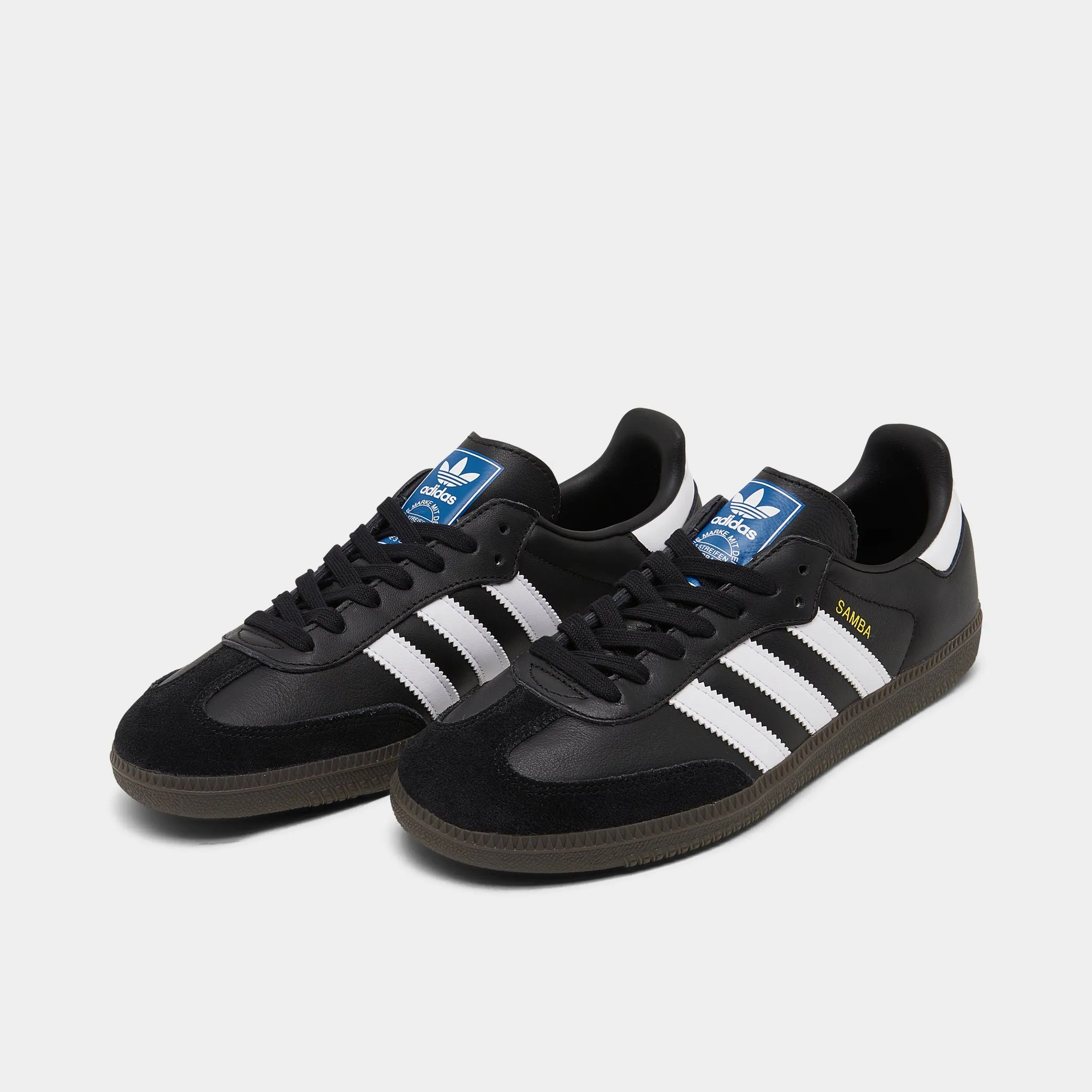 Mens Adidas adidas Originals Samba OG Core Black / Cloud White - Gum