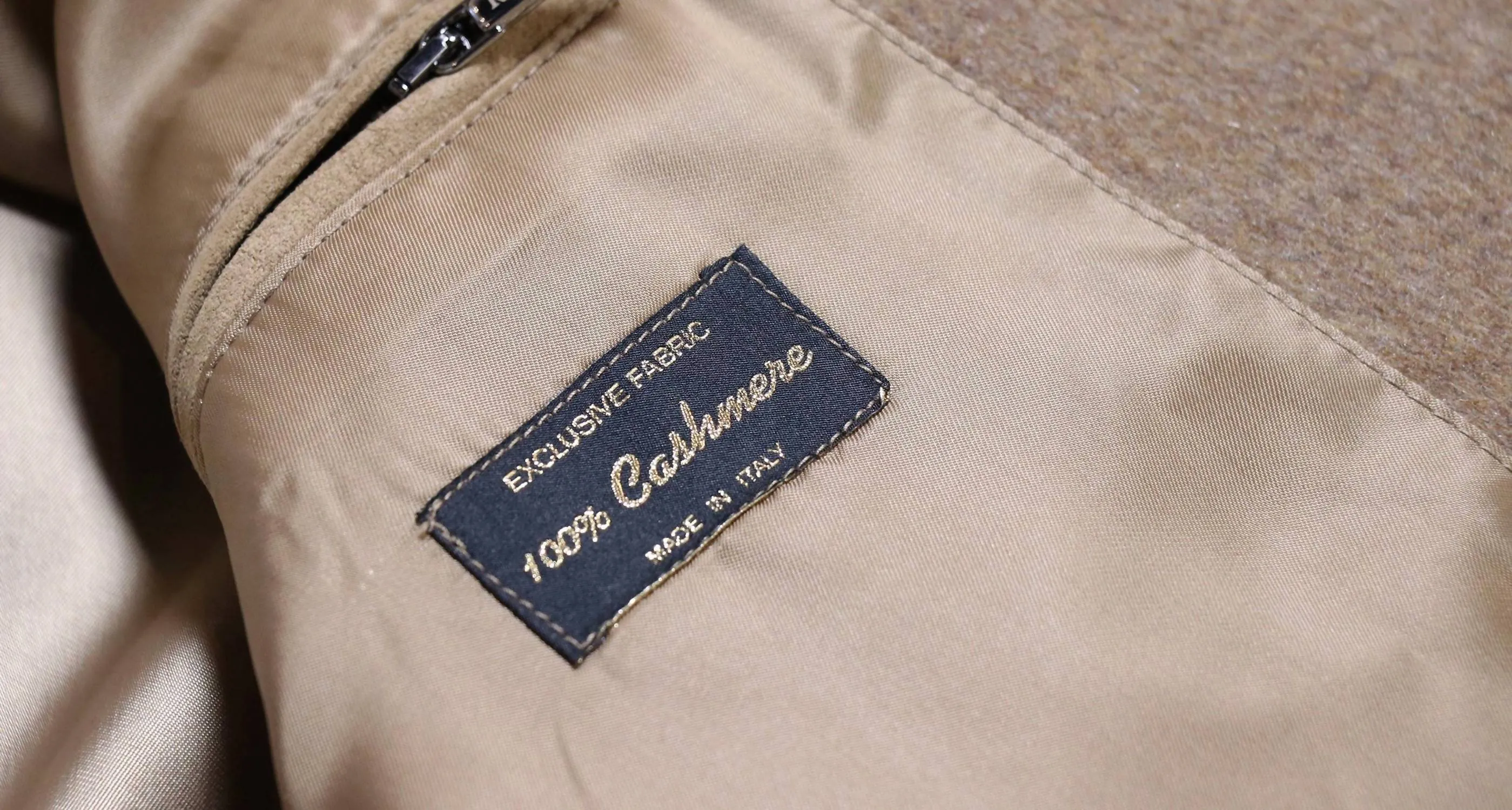 Men's Cashmere Swing Coat In Vicuna