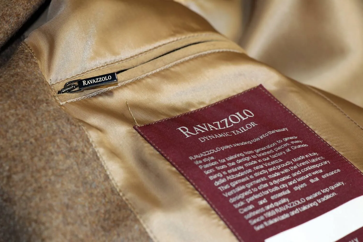 Men's Cashmere Swing Coat In Vicuna