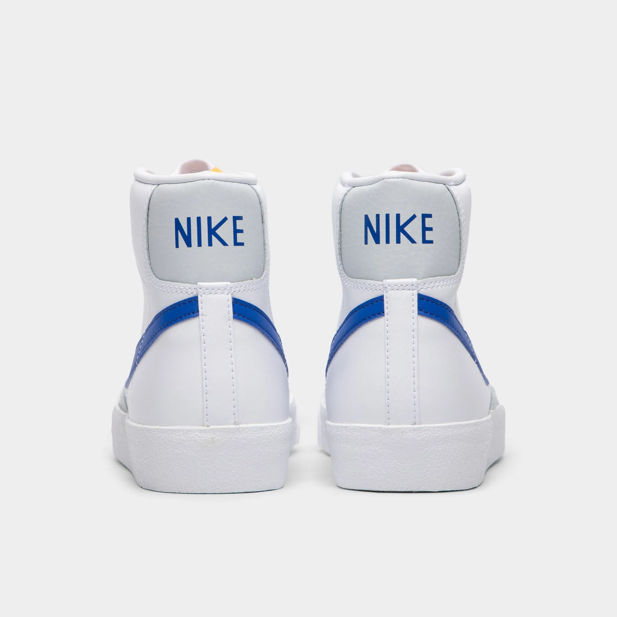 Mens Nike Nike Blazer Mid '77 Vintage White / Game Royal - Pure Platinum
