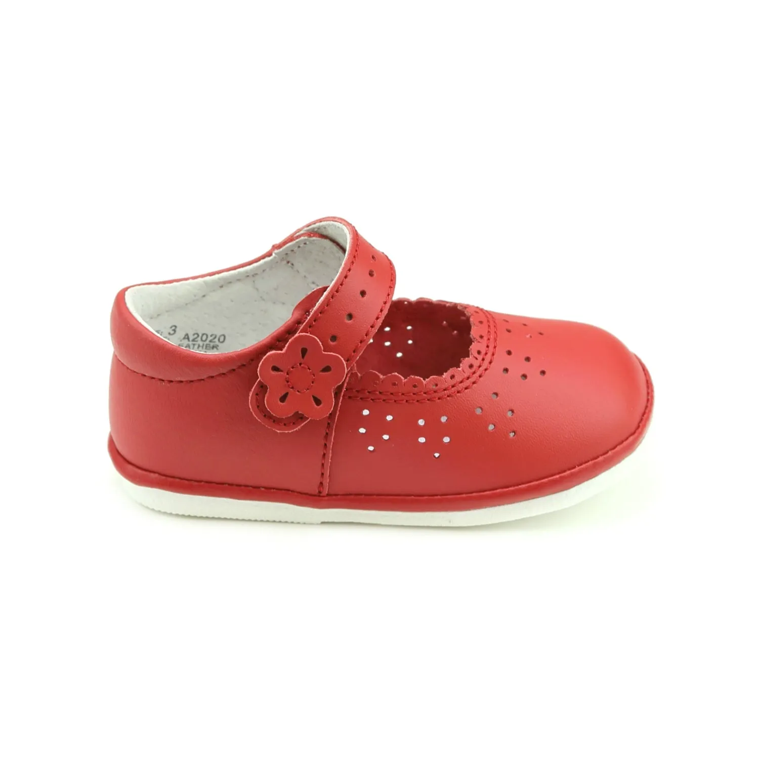 Mia Scalloped Leather Mary Jane - Babies & Toddlers Babykids_Angel