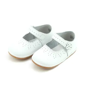 Mia Scalloped Leather Mary Jane - Babies & Toddlers Babykids_Angel