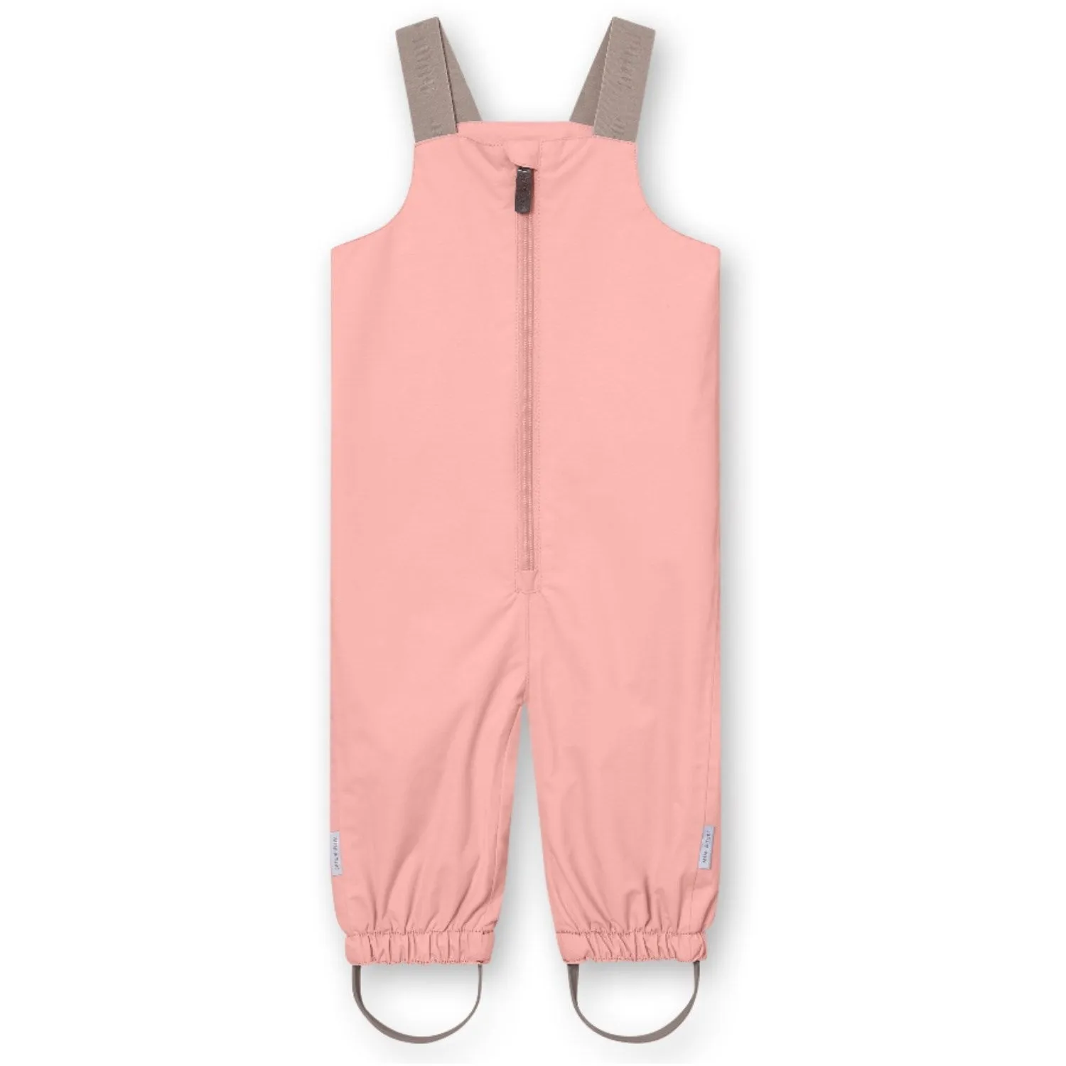 Mini A ture Rose Tan Walentaya Spring Overalls. GRS Babykids_Mini-A-Ture