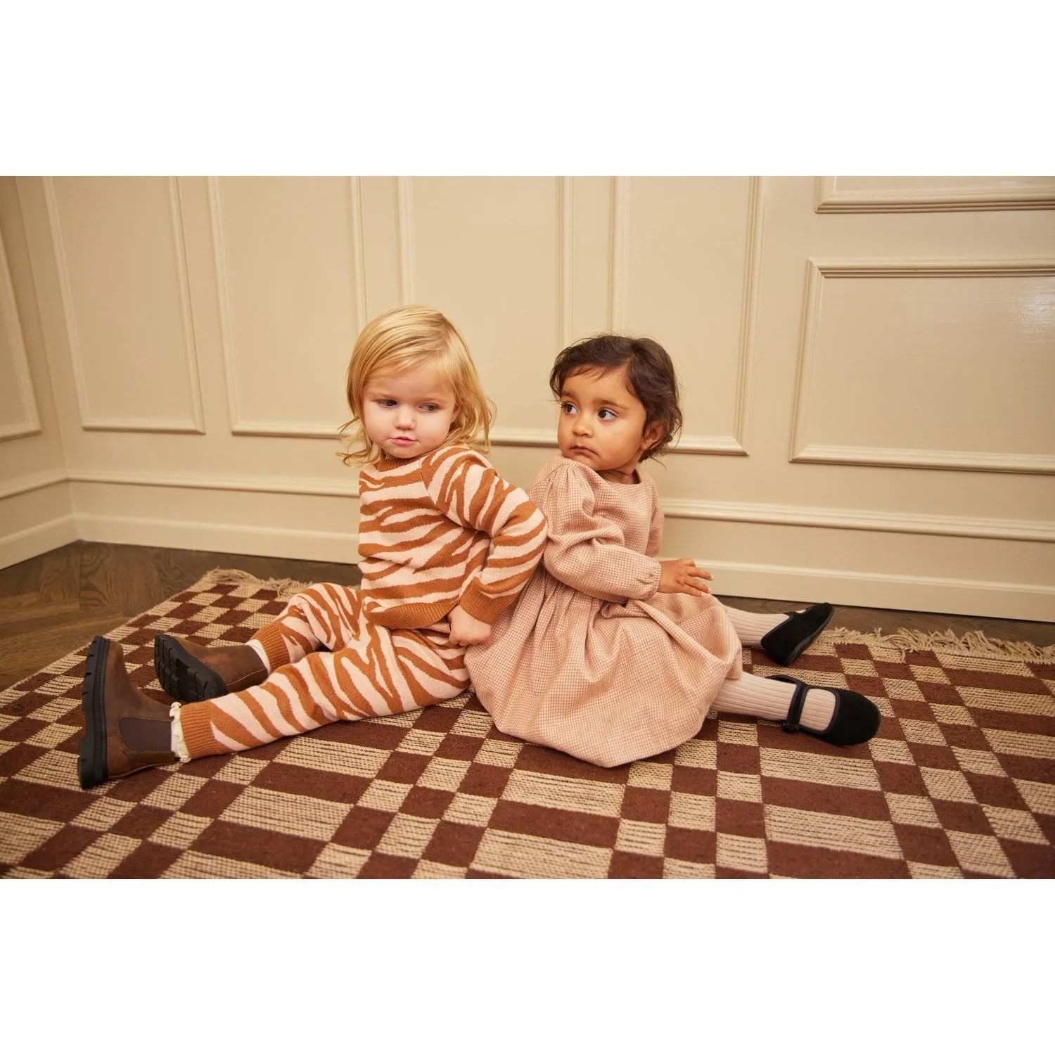 Molo Baby Zebra Knit Sol Pants Babykids_Molo