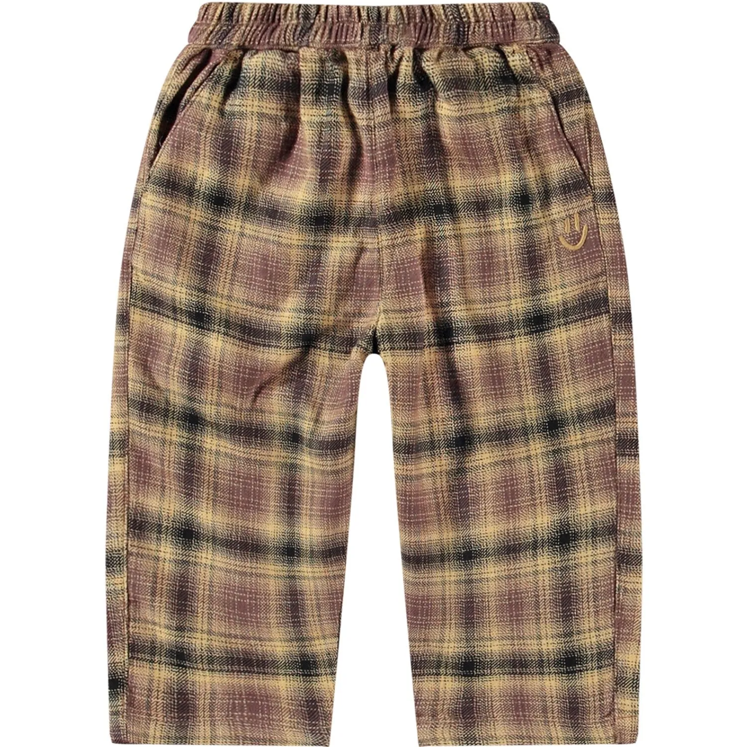 Molo Bronze Check Sois Pants Babykids_Molo