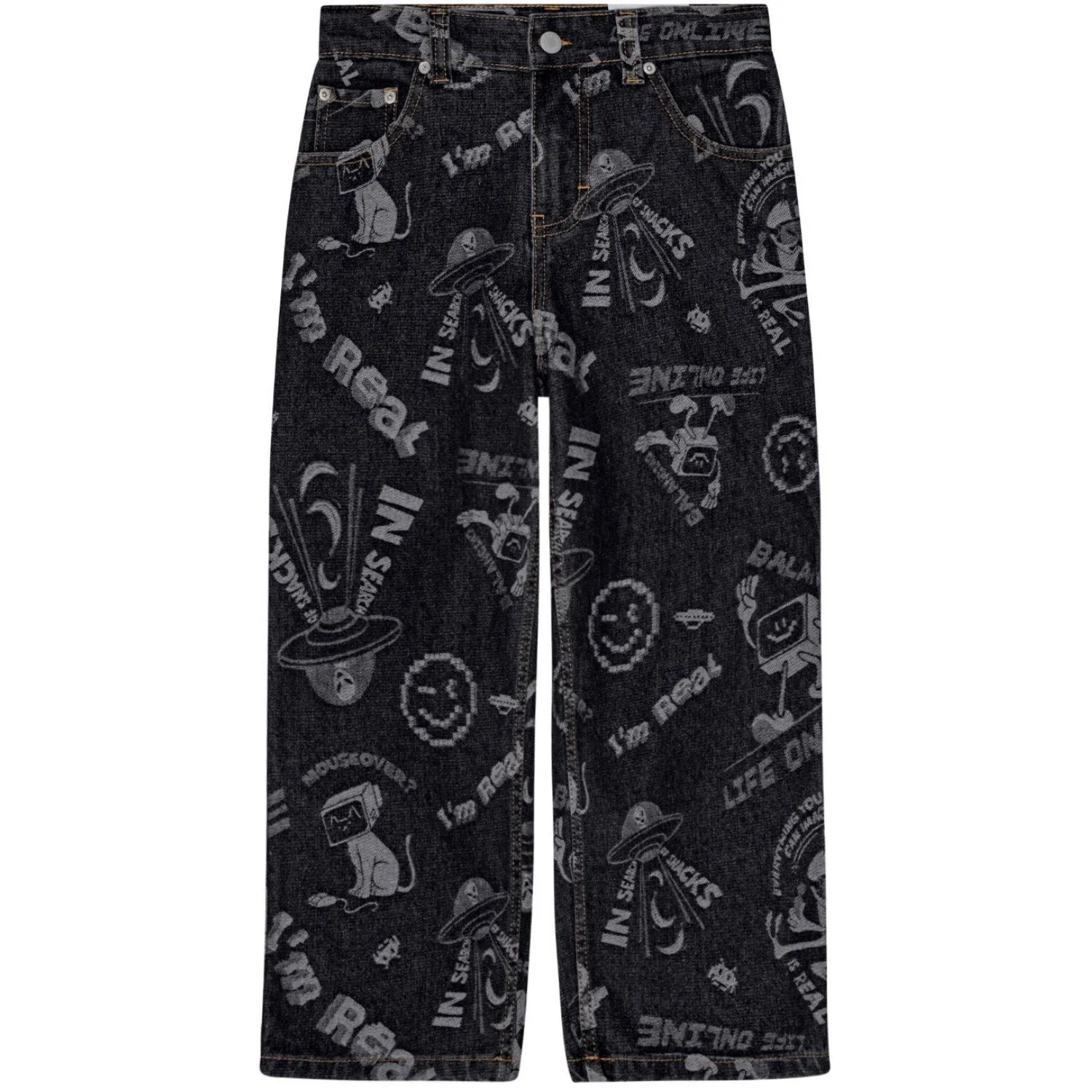 Molo Comic Jacquard Aiden Pants Babykids_Molo