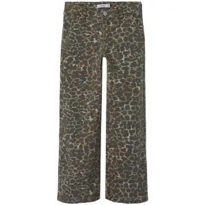 Name It Affogat Leo Washed Down Rose Wide Twill Pants Babykids_Name-It