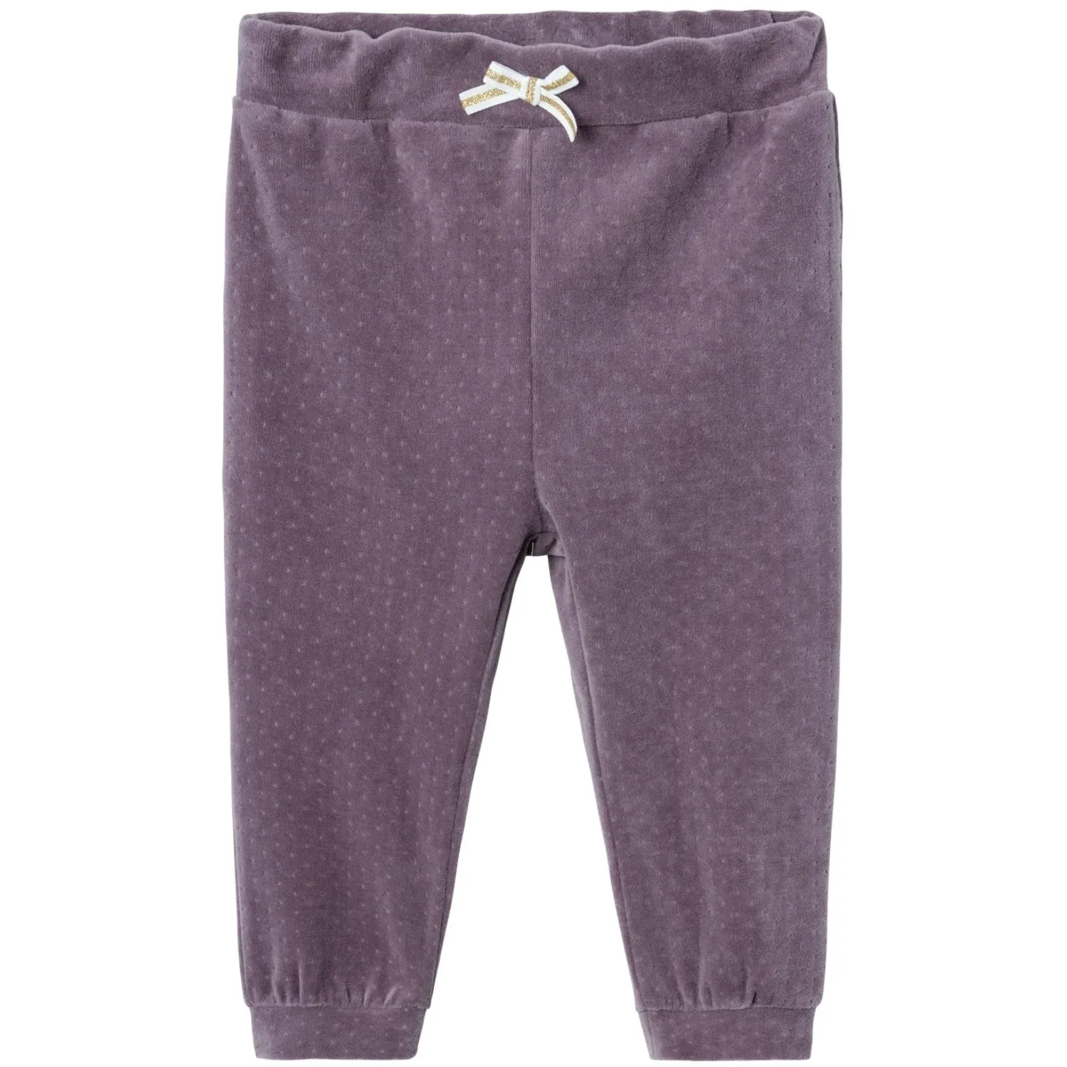Name It Arctic Dusk New Velour Pants Babykids_Name-It