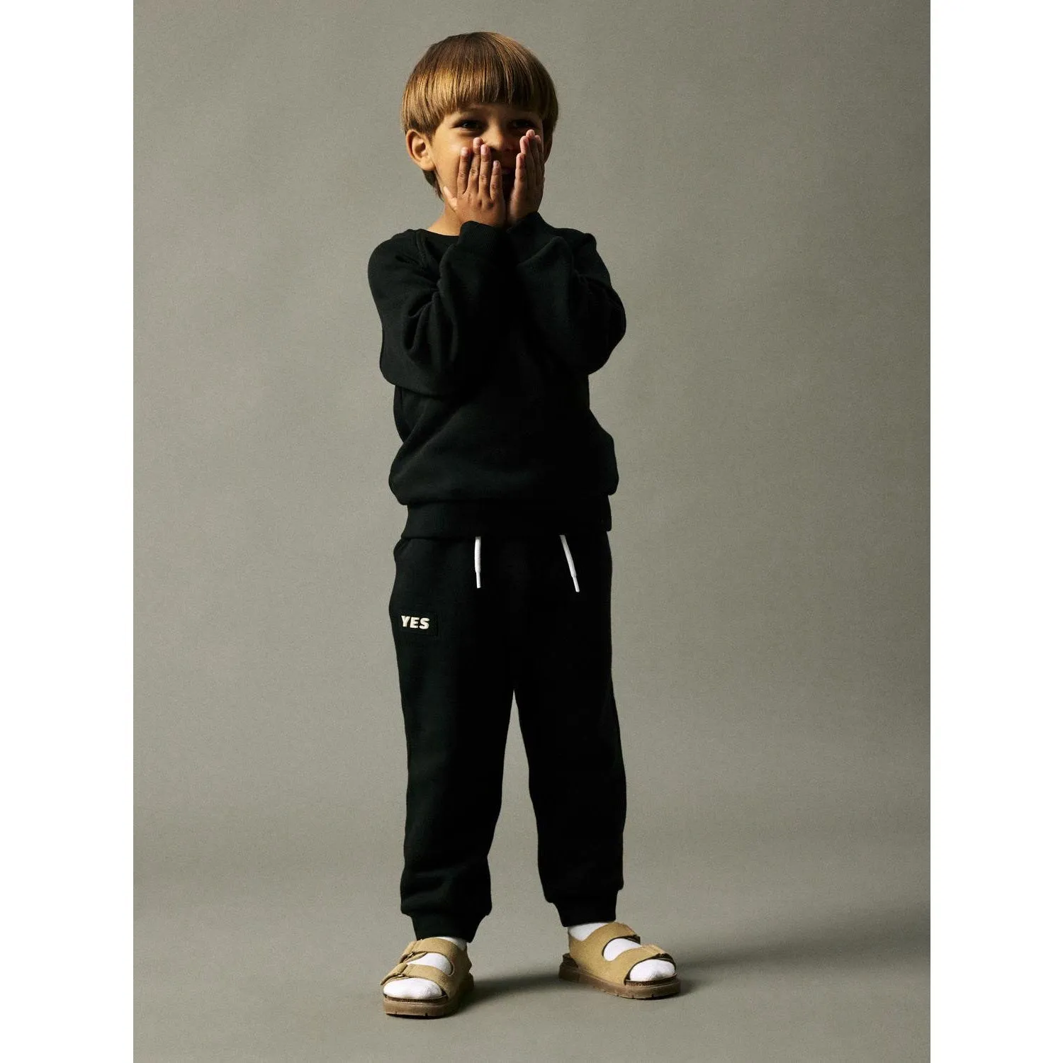 Name It Black Ohans Regular Sweatpants Babykids_Name-It