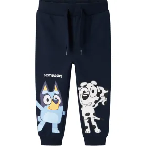 Name It Dark Sapphire Omir Bluey Regular Sweatpants Babykids_Name-It