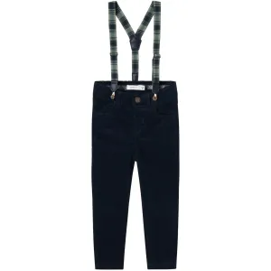 Name It Dark Sapphire Ryan Slim Corduroy Pants Babykids_Name-It