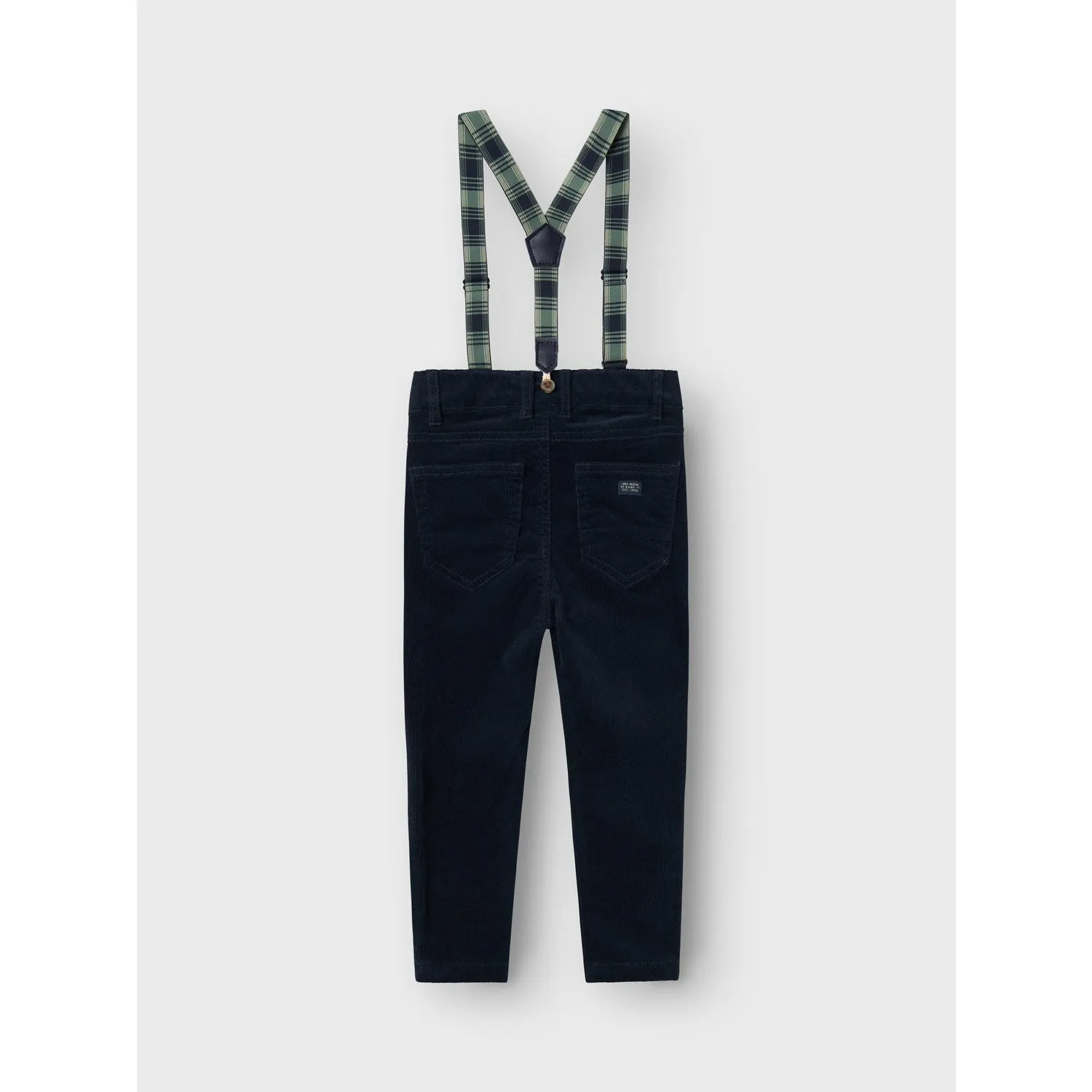 Name It Dark Sapphire Ryan Slim Corduroy Pants Babykids_Name-It