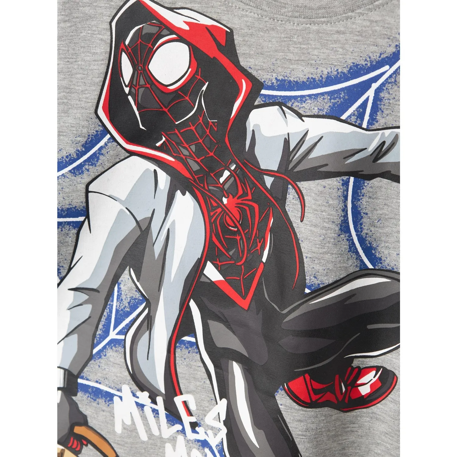 Name It Grey Melange Nos Spiderman Nightset Babykids_Name-It