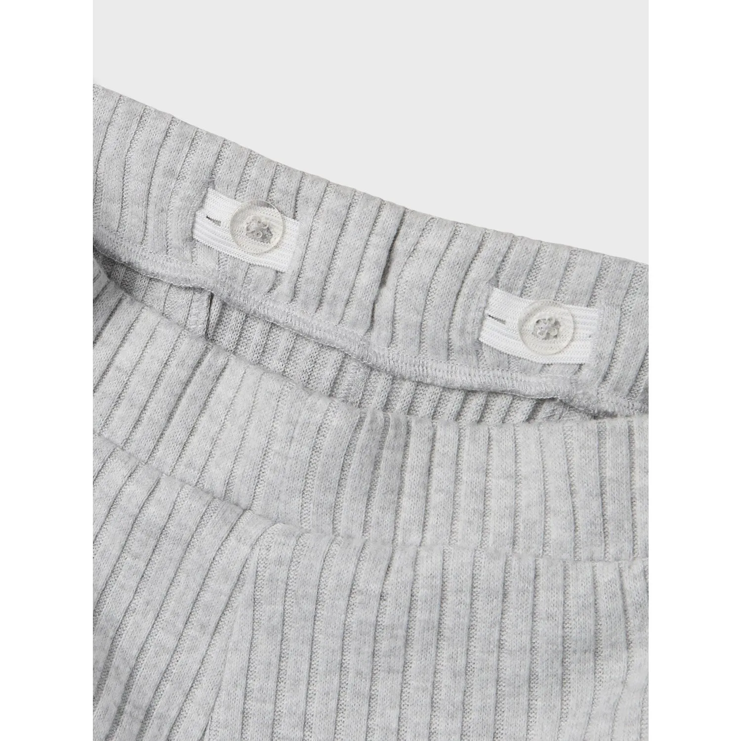 Name It Grey Melange Rikka Wide Pants Babykids_Name-It