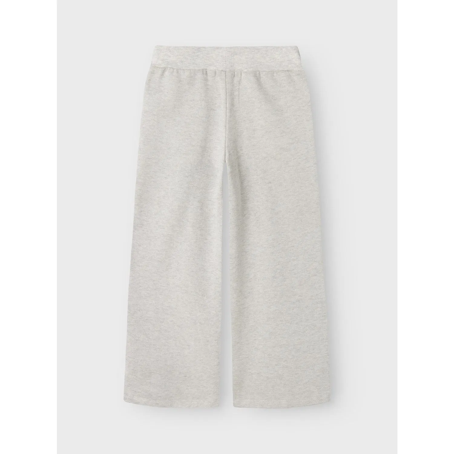 Name It Light Grey Melange Sija Wide Sweatpants Babykids_Name-It