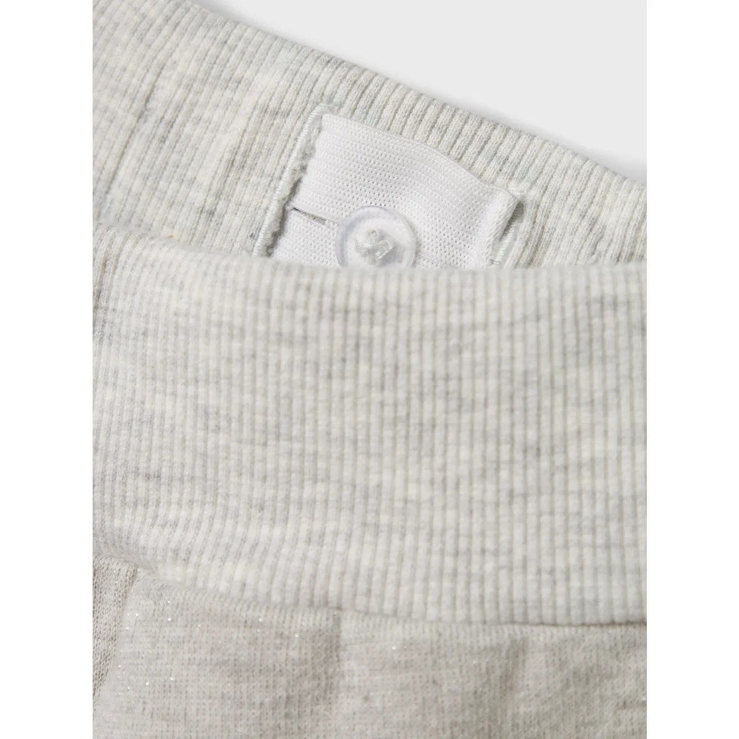 Name It Light Grey Melange Sija Wide Sweatpants Babykids_Name-It