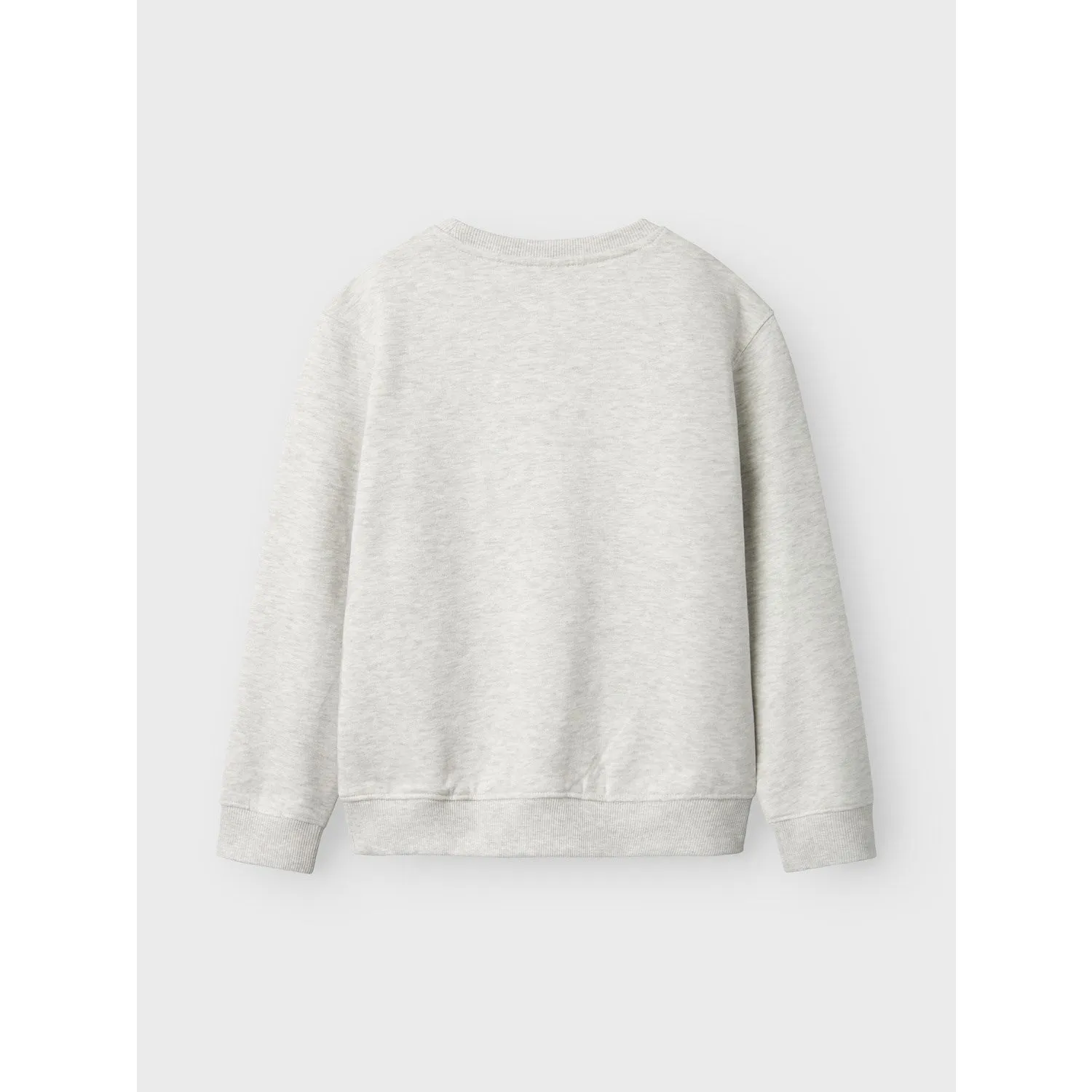 Name It Light Grey Melange Taloy Regular Sweatshirt Babykids_Name-It