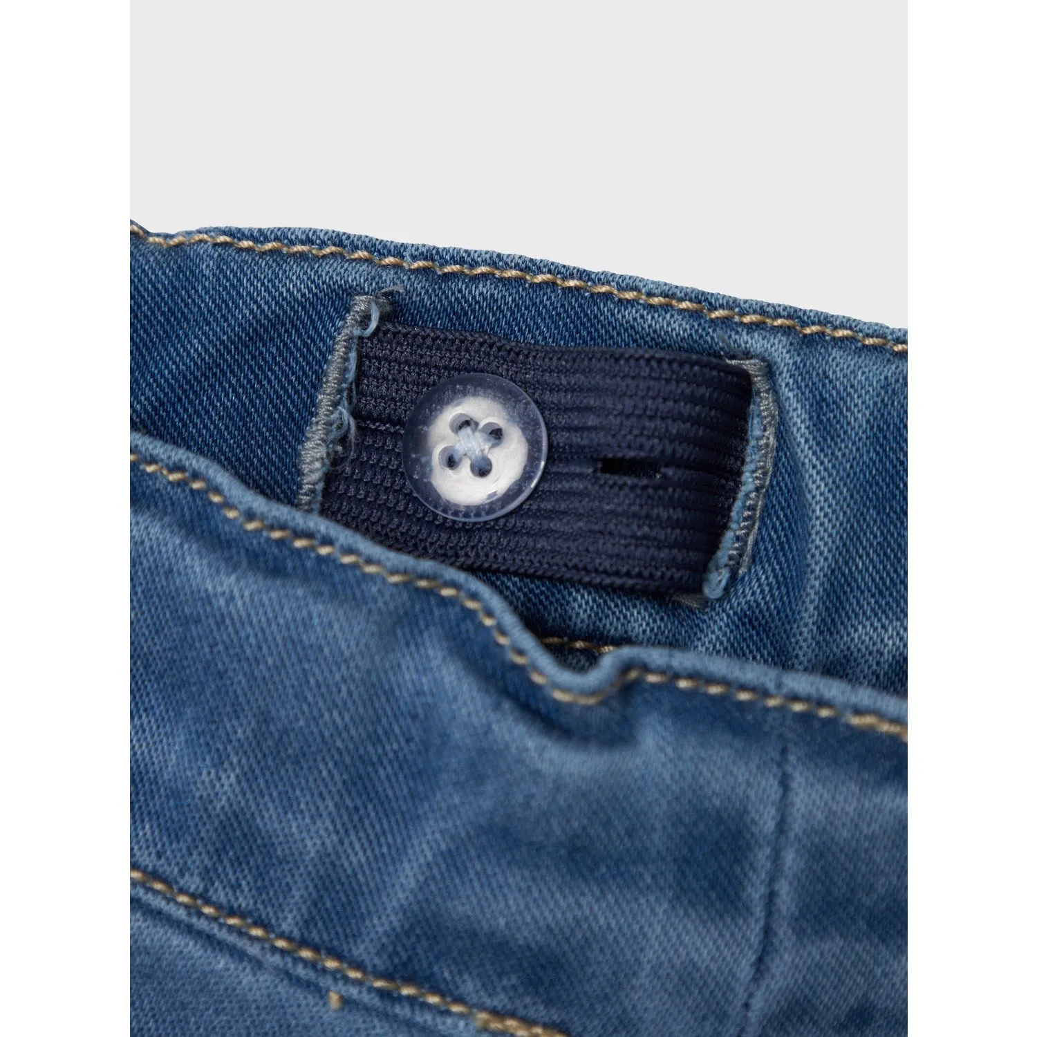 Name It Medium Blue Denim Bella Wide Jeans Noos Babykids_Name-It