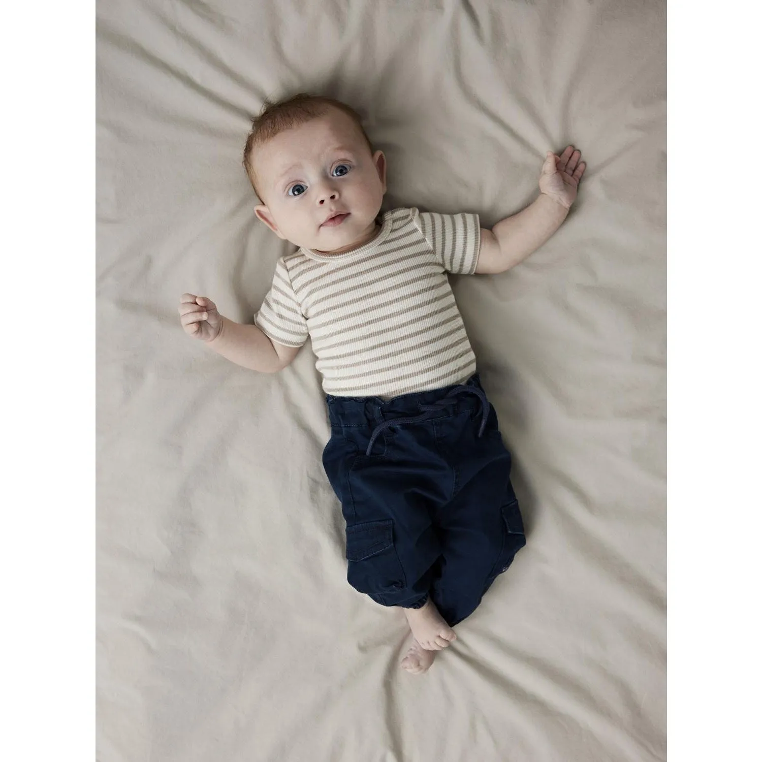 Name It Navy Blazer Ben Cargo Twill Pants Noos Babykids_Name-It