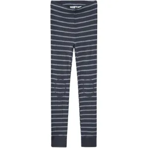 Name It Ombre Blue Wang Wool Needle Long Johns Stripe Babykids_Name-It