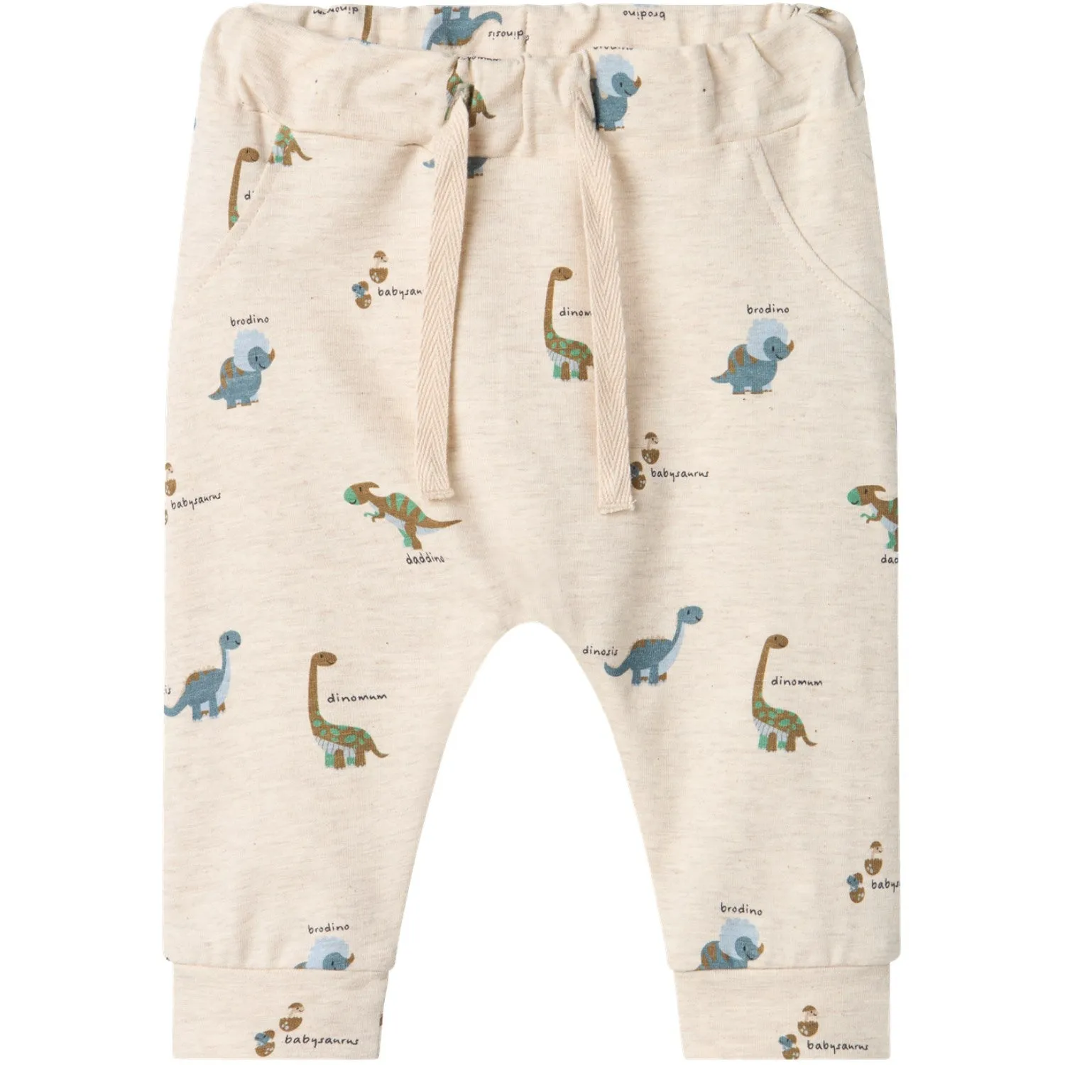 Name It Peyote Melange Dinos Pants Babykids_Name-It