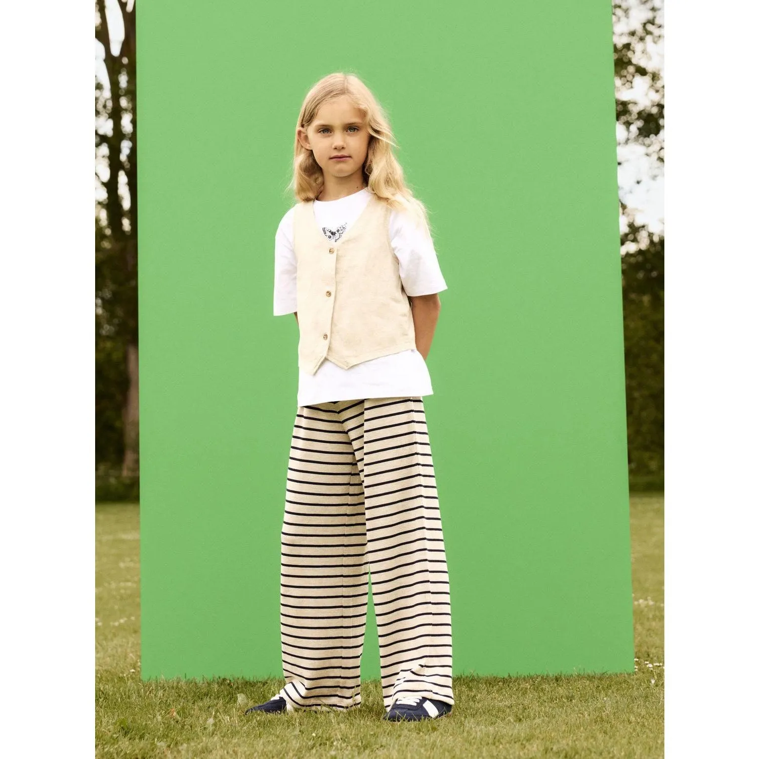 Name It Summer Sand Dalla Wide Pants Babykids_Name-It