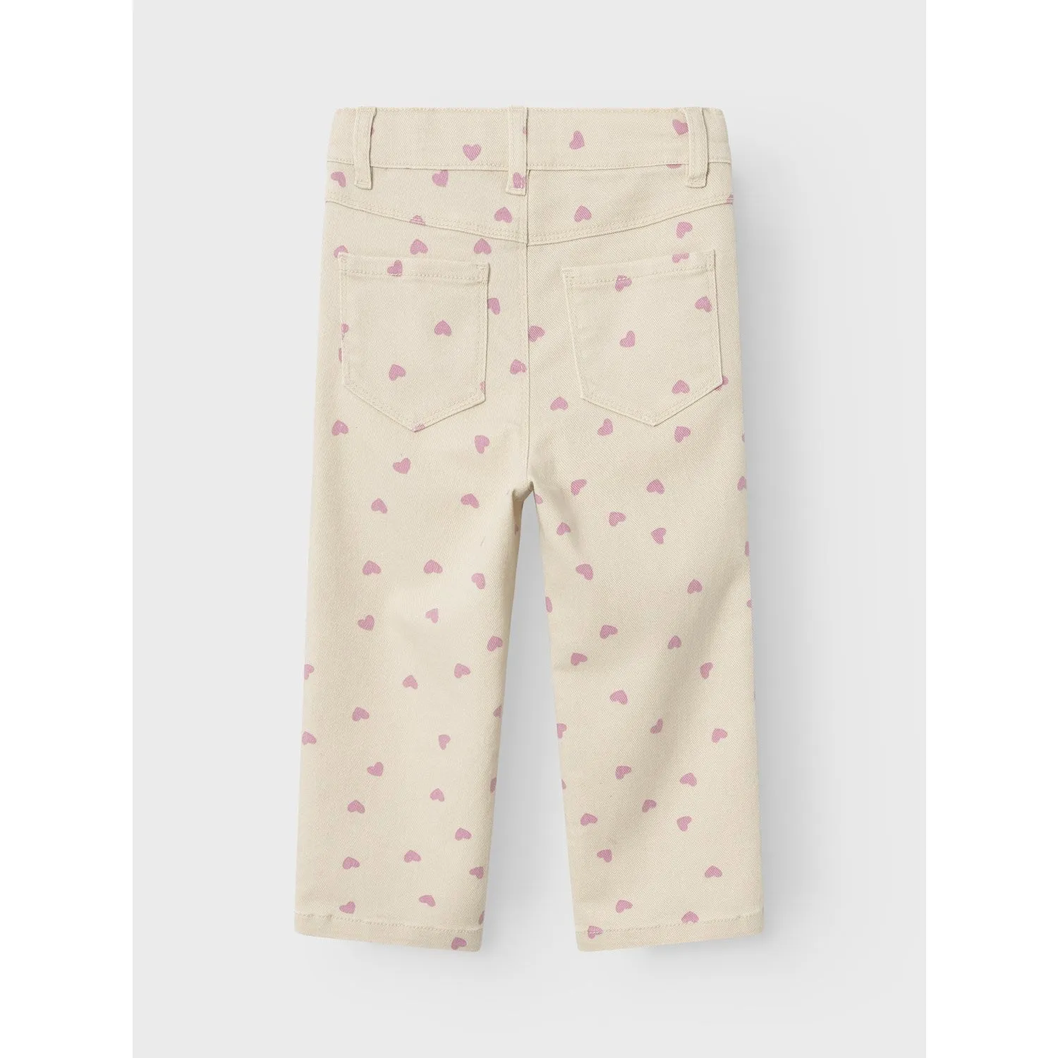 Name It Summer Sand Rose Straight Twill Pants Babykids_Name-It