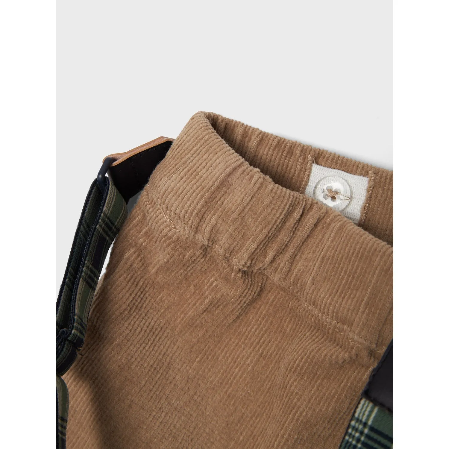 Name It Weathered Teak Ben U Shape Corduroy Pants Babykids_Name-It