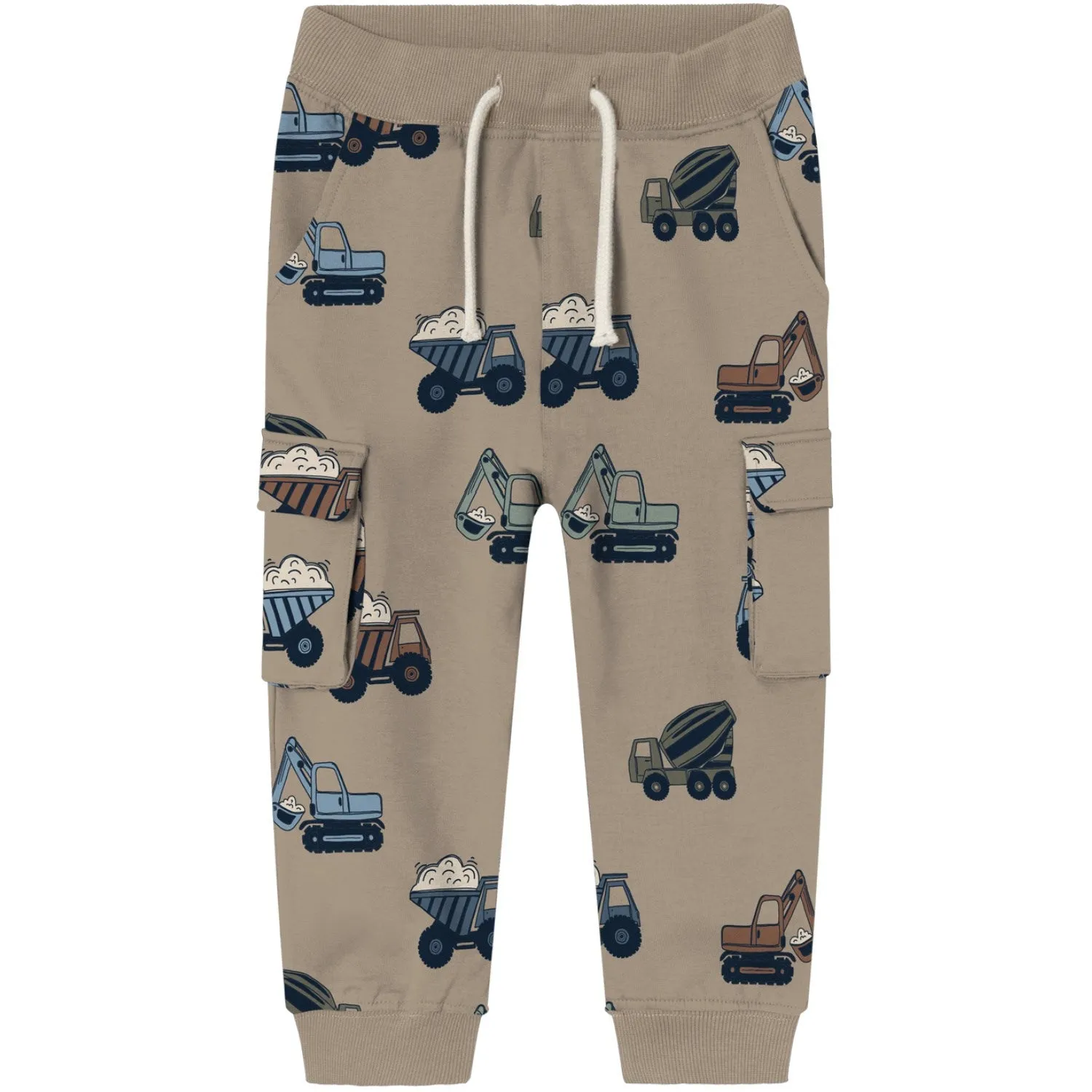 Name It Weathered Teak Nappe Sweatpants Babykids_Name-It