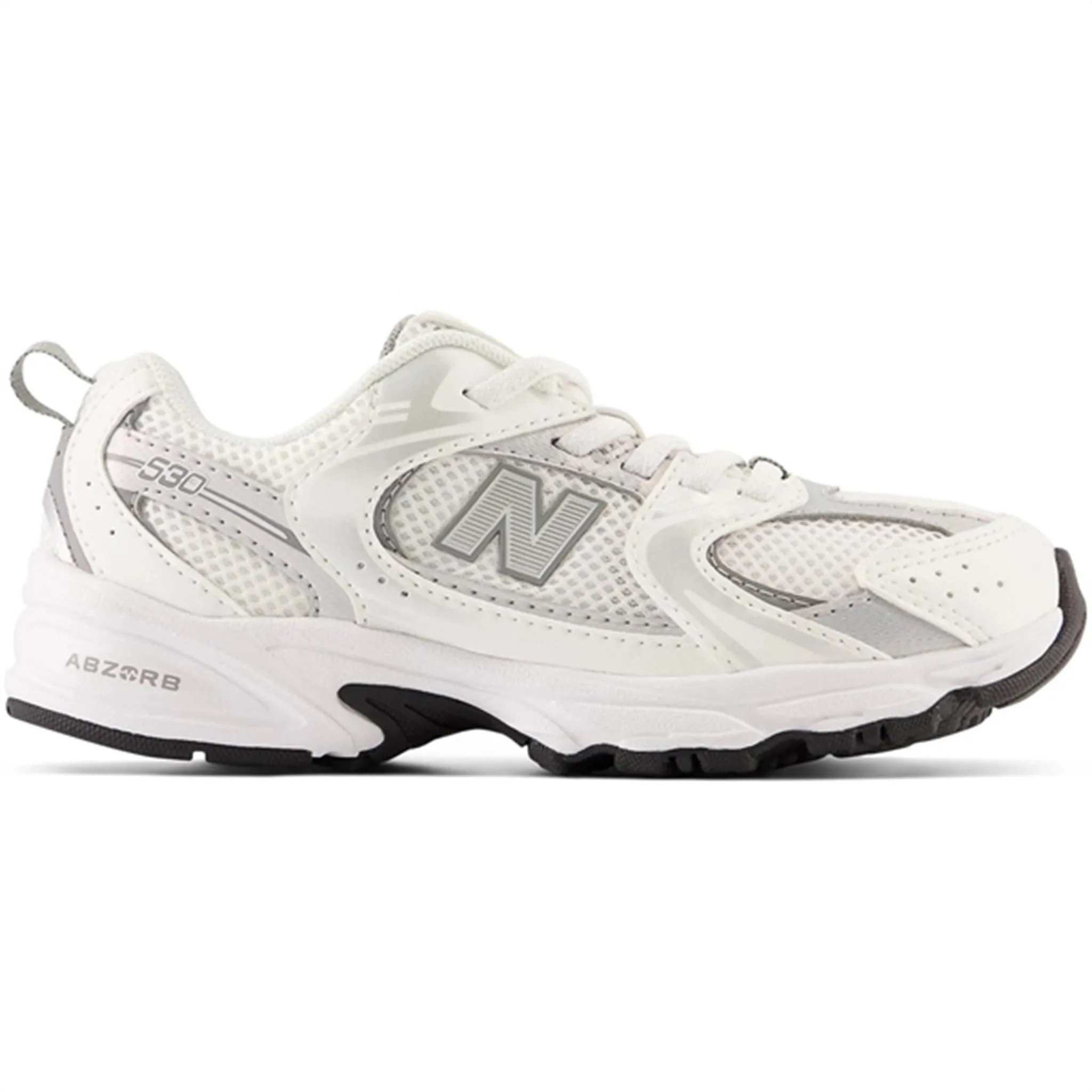 New Balance 530 Kids Bungee Lace Pre White Babykids_New-Balance