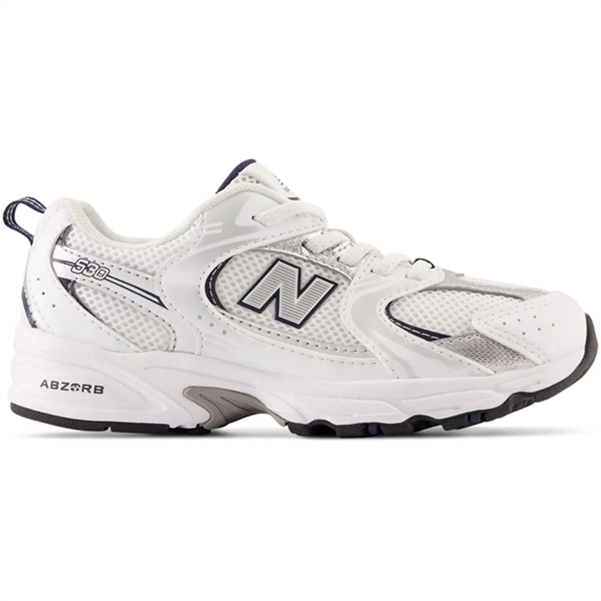New Balance 530 Kids Bungee Lace Sneakers White Babykids_New-Balance