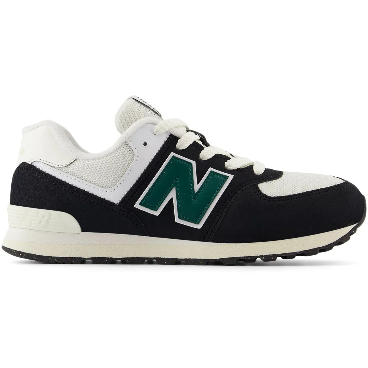 New Balance Black 574 Kids Lace Sneakers Babykids_New-Balance
