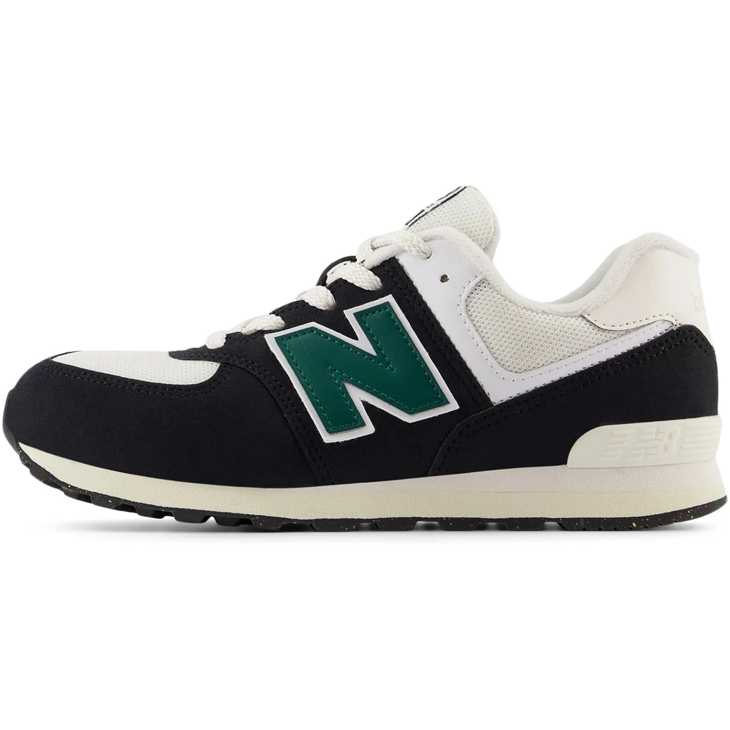 New Balance Black 574 Kids Lace Sneakers Babykids_New-Balance